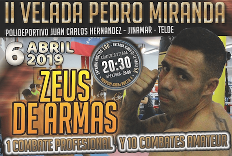 La velada arrancará a las 20.30 horas en el pabellón Juan Carlos Hernández Sosa de Jinámar (Foto TA)